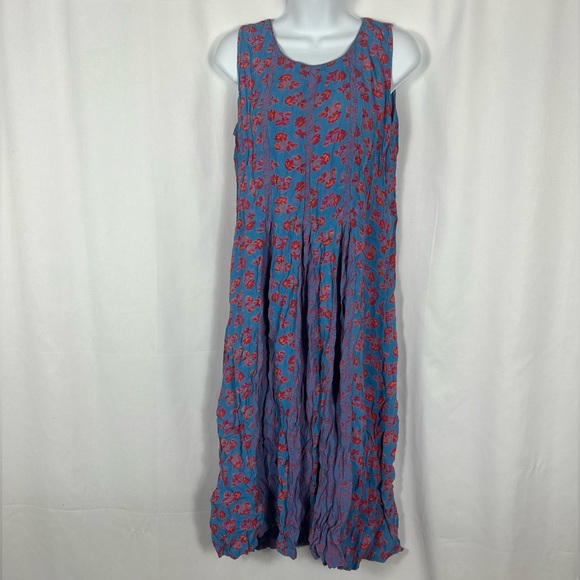 April Cornell Dresses & Skirts - April Cornell Vintage sleeveless gored skirt maxidress M